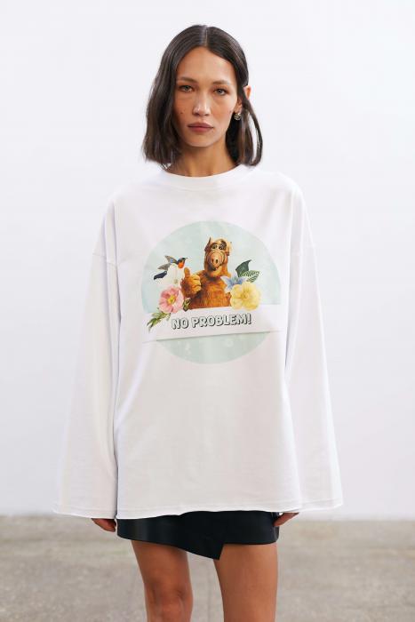 Longsleeve white ALF